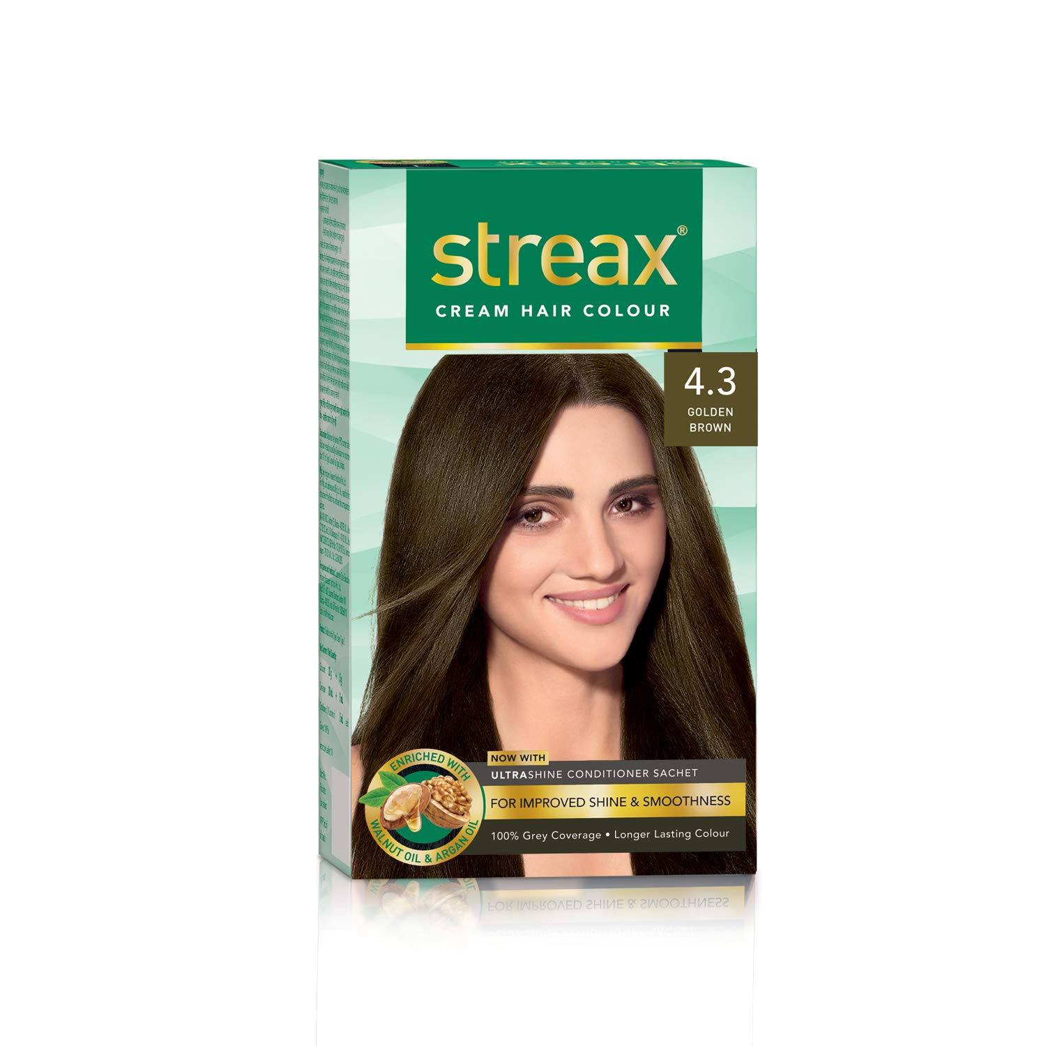 STREAX HAIR COLOUR GOLDEN BROWN 4.3             